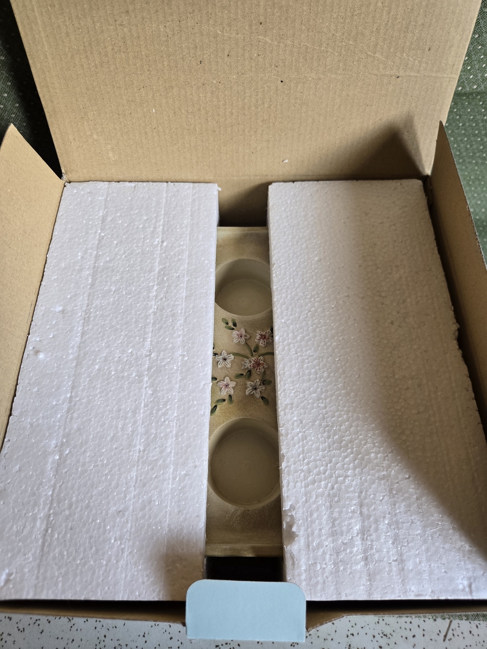 Partylite Terrace Blossom 6 Tealight Holder With Original Box Vintage - Picture 11 of 11